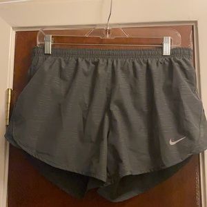 Grey Nike Dri-Fit Tempo shorts